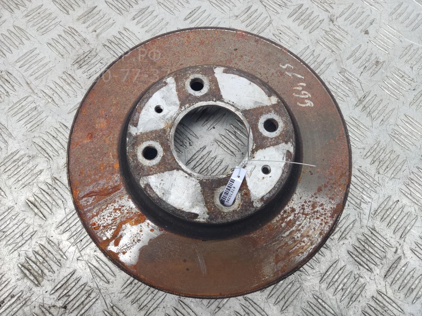 Диск тормозной передний вентилируемый