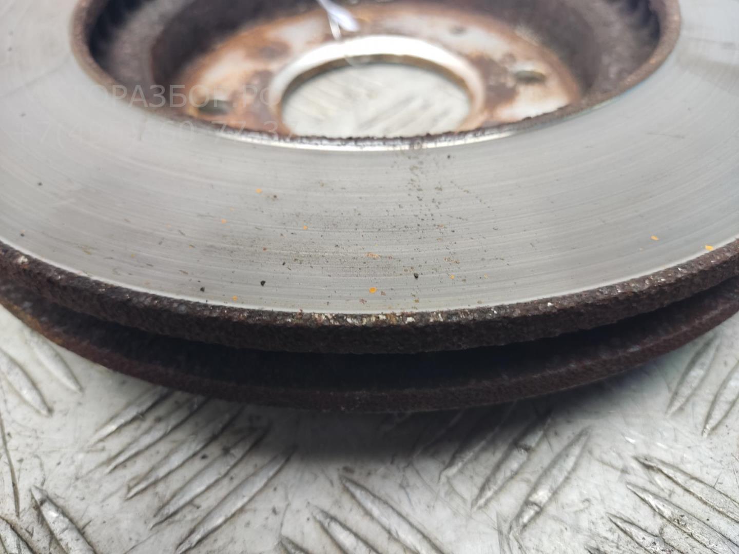 Диск тормозной передний вентилируемый