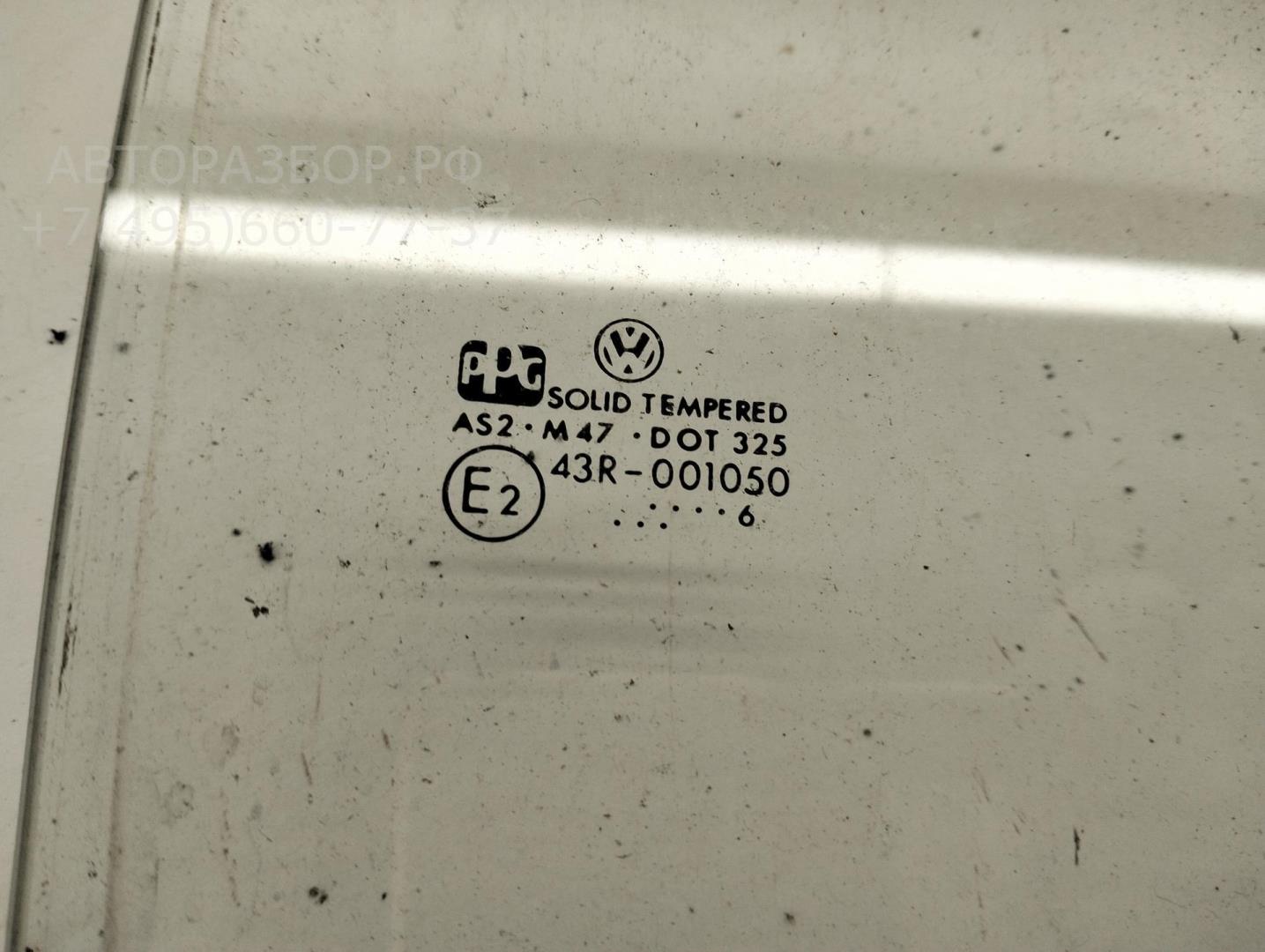 Стекло двери задней правой