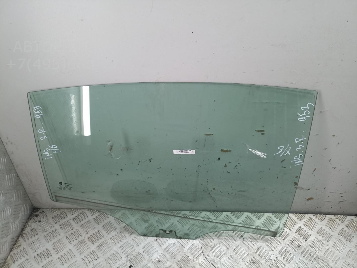 Стекло двери задней правой