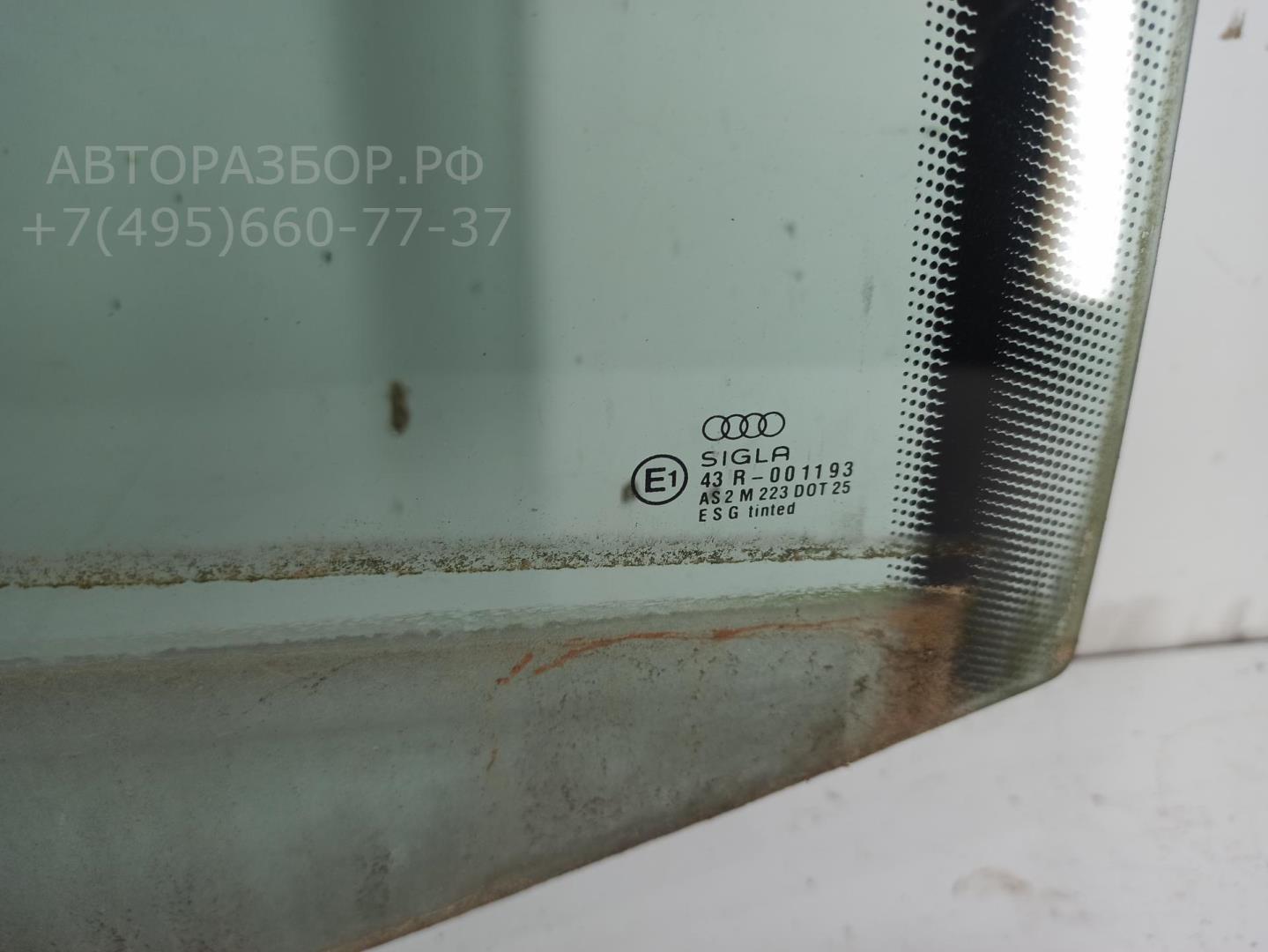 Стекло двери задней правой