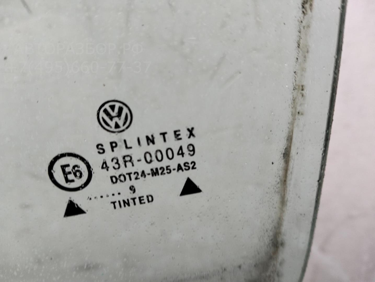 Стекло двери задней левой