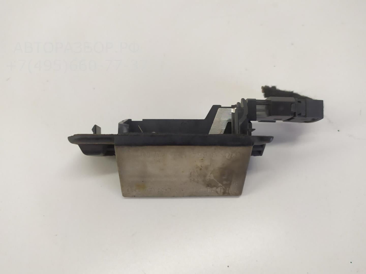 Фонарь подсветки номера