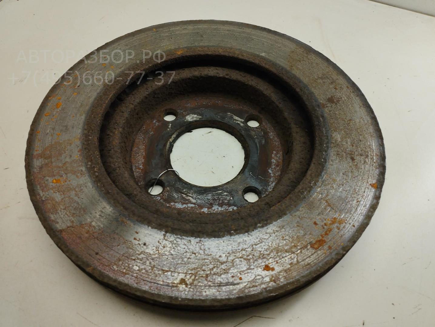 Диск тормозной передний вентилируемый