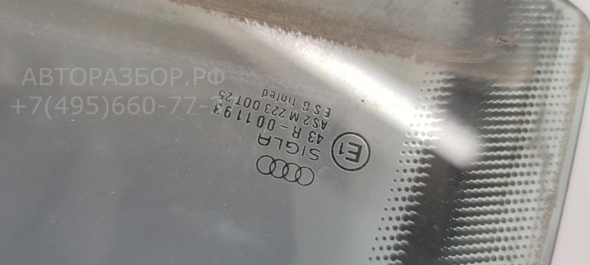 Стекло двери задней левой