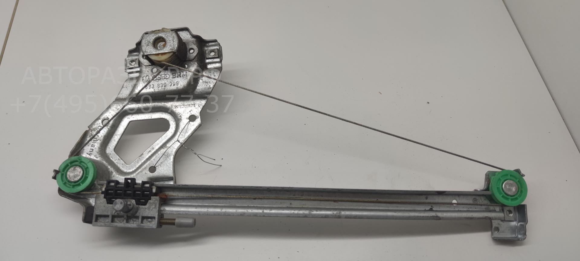 Стеклоподъемник механ. задний левый