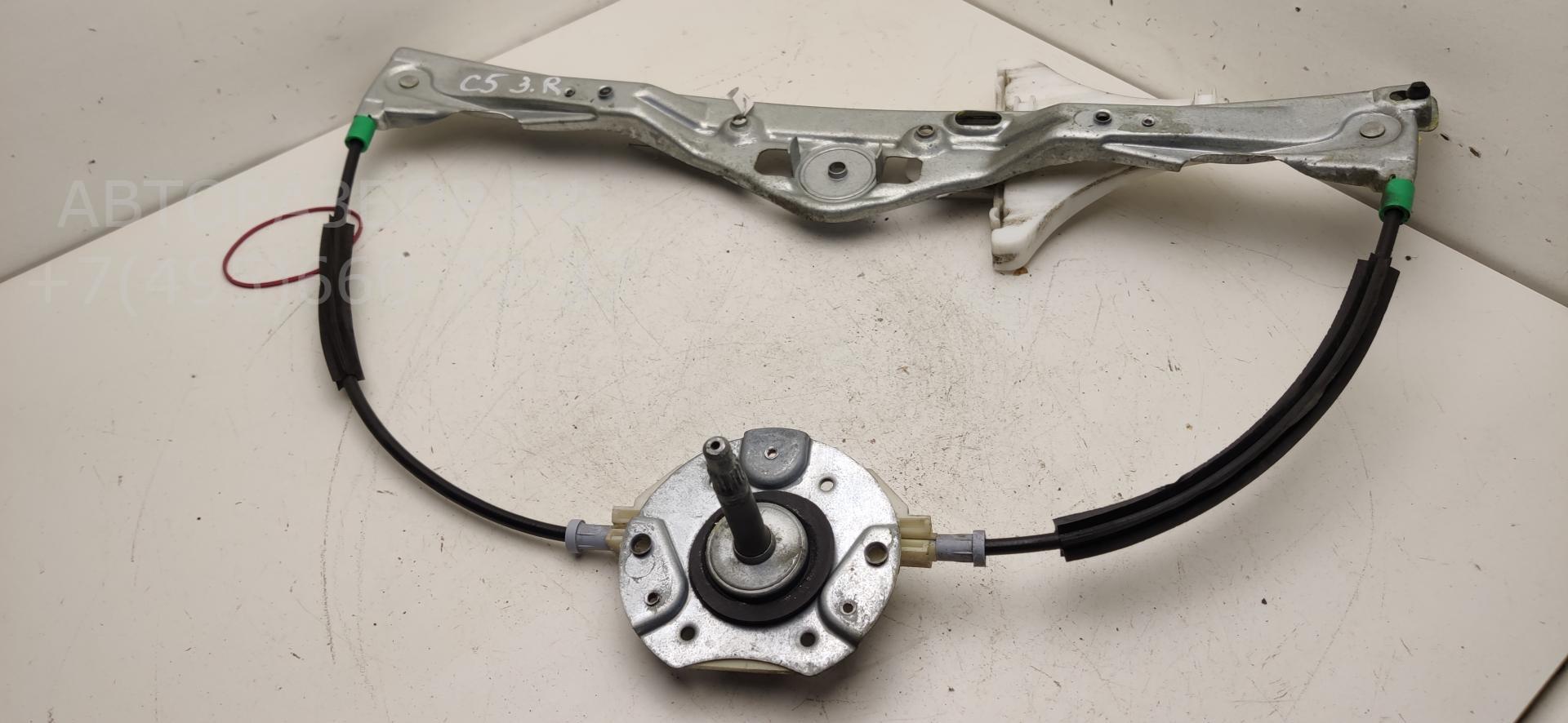 Стеклоподъемник механ. задний правый