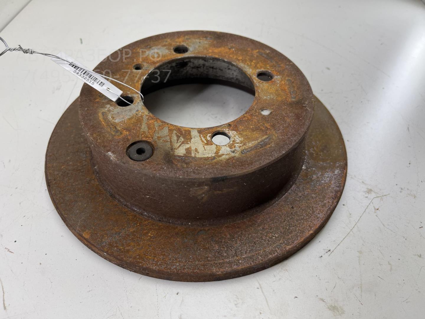 Диск тормозной задний