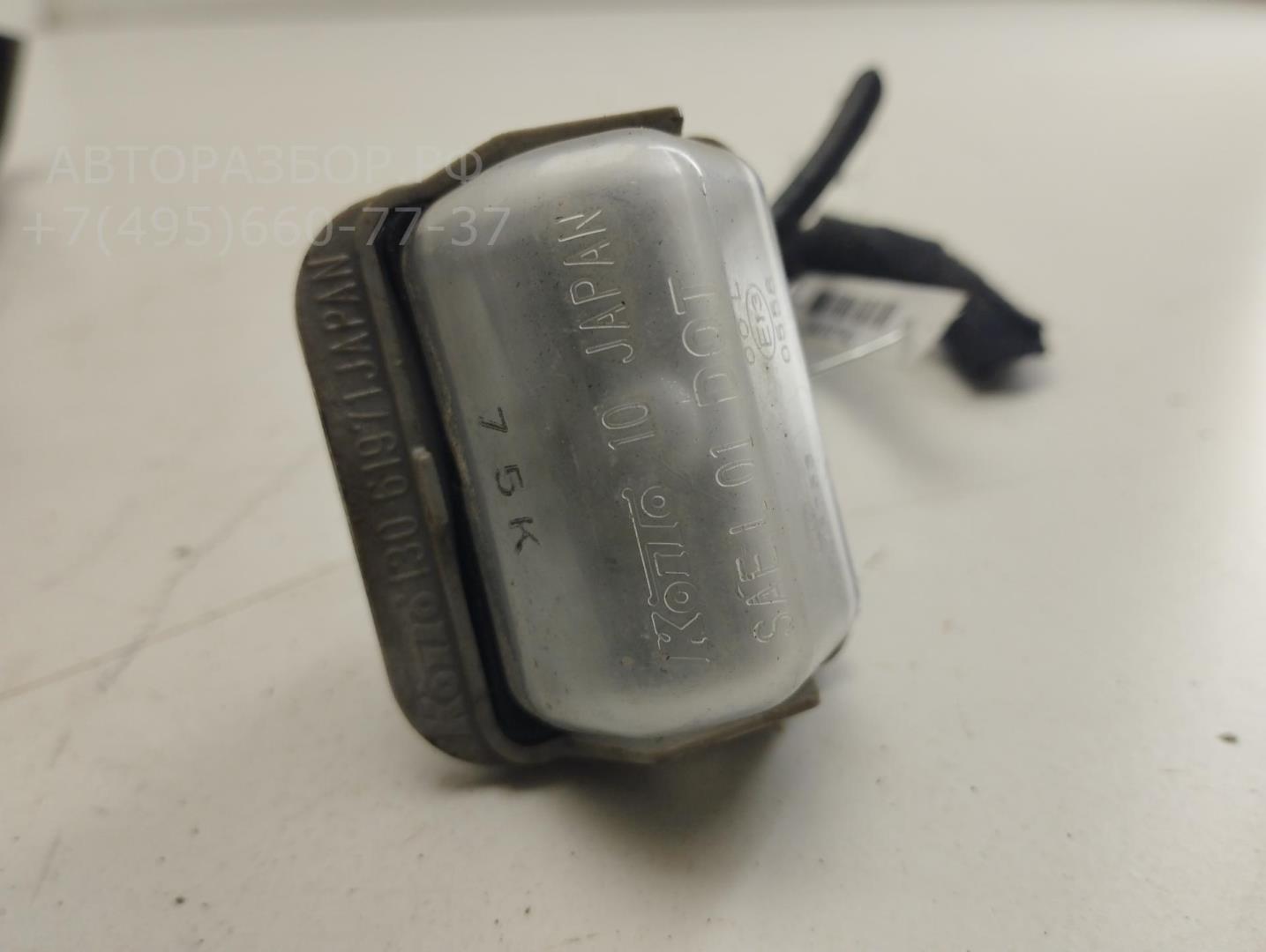 Фонарь подсветки номера