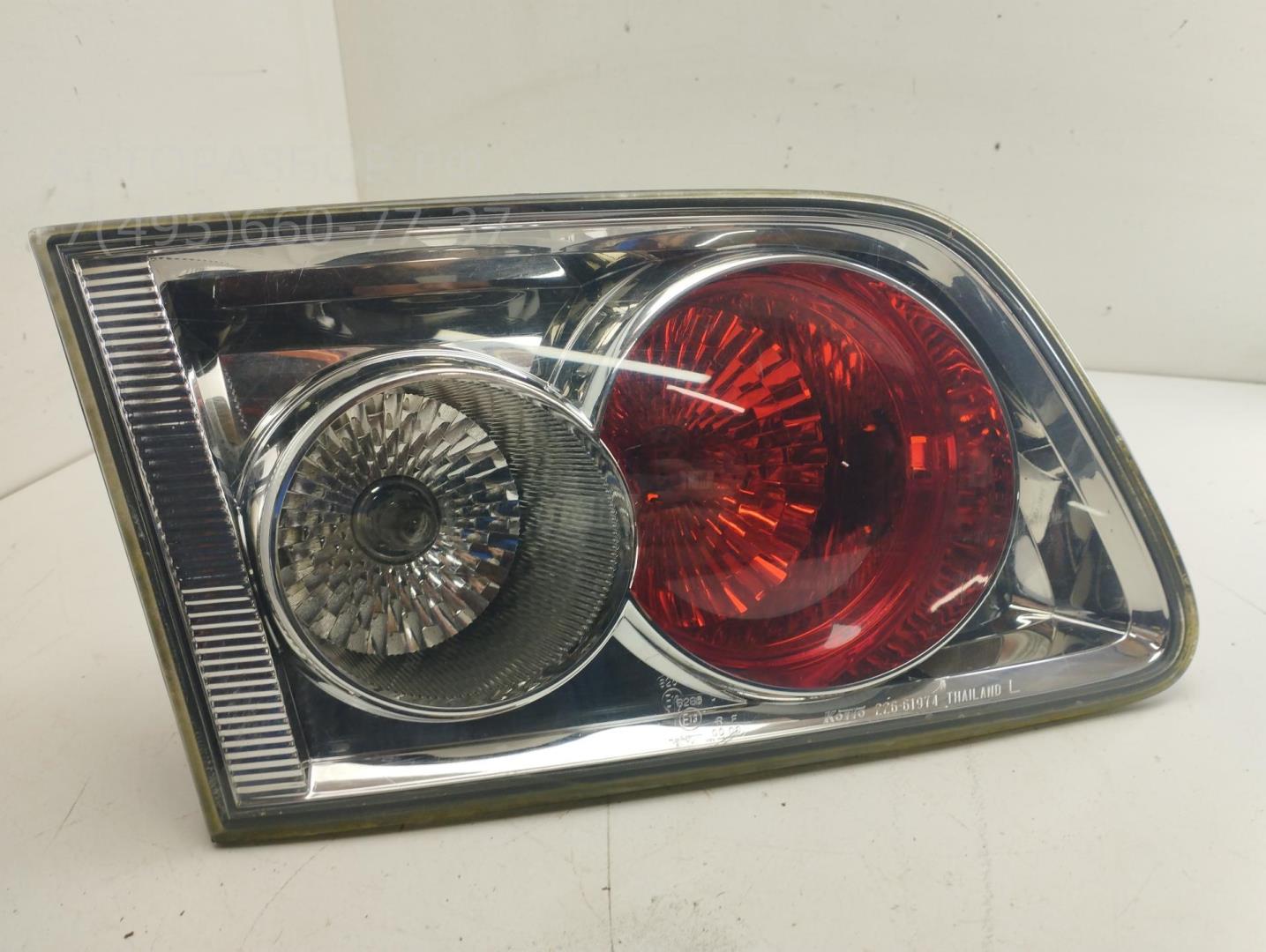 Фонарь задний внутренний левый