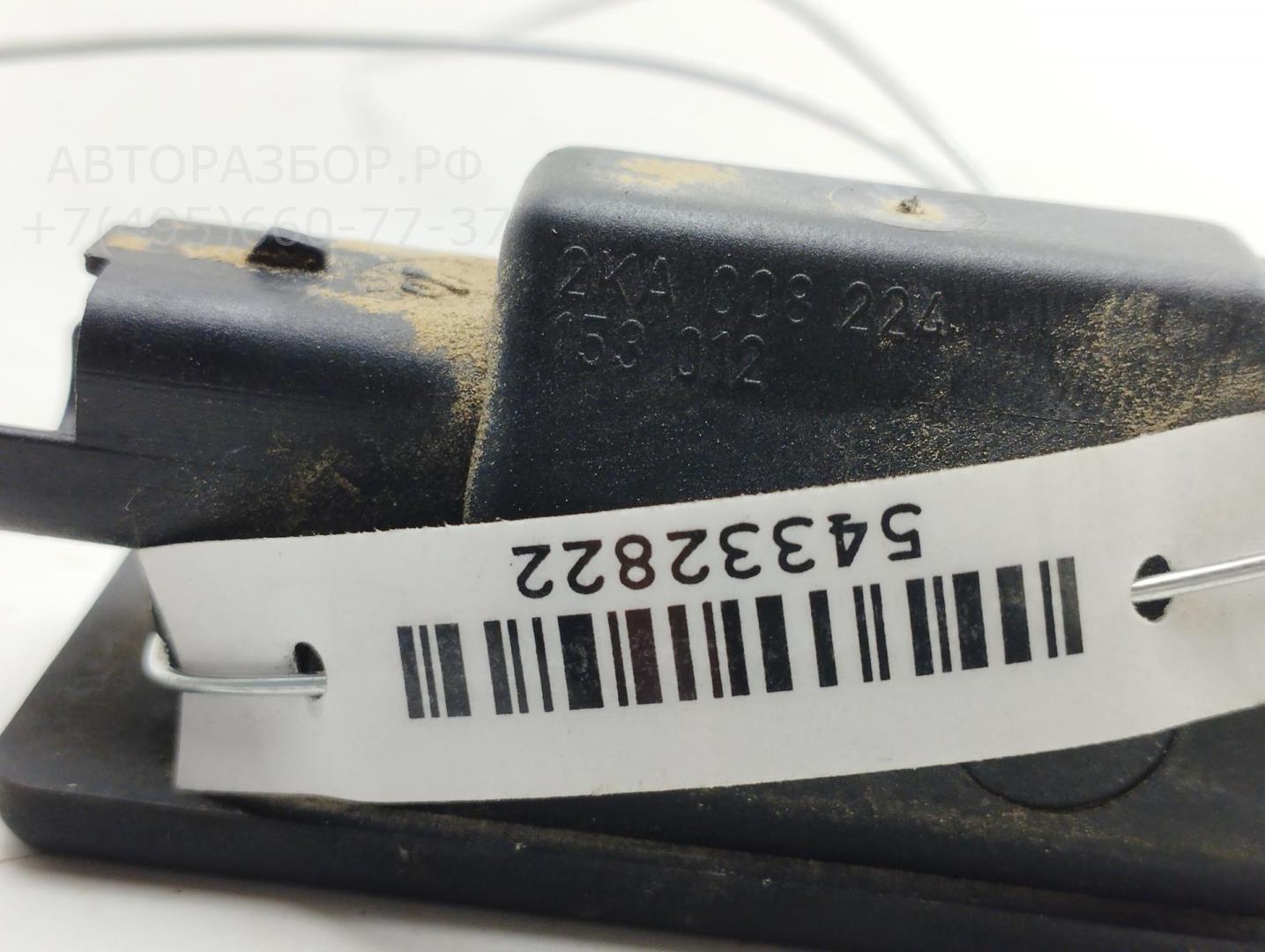 Фонарь подсветки номера