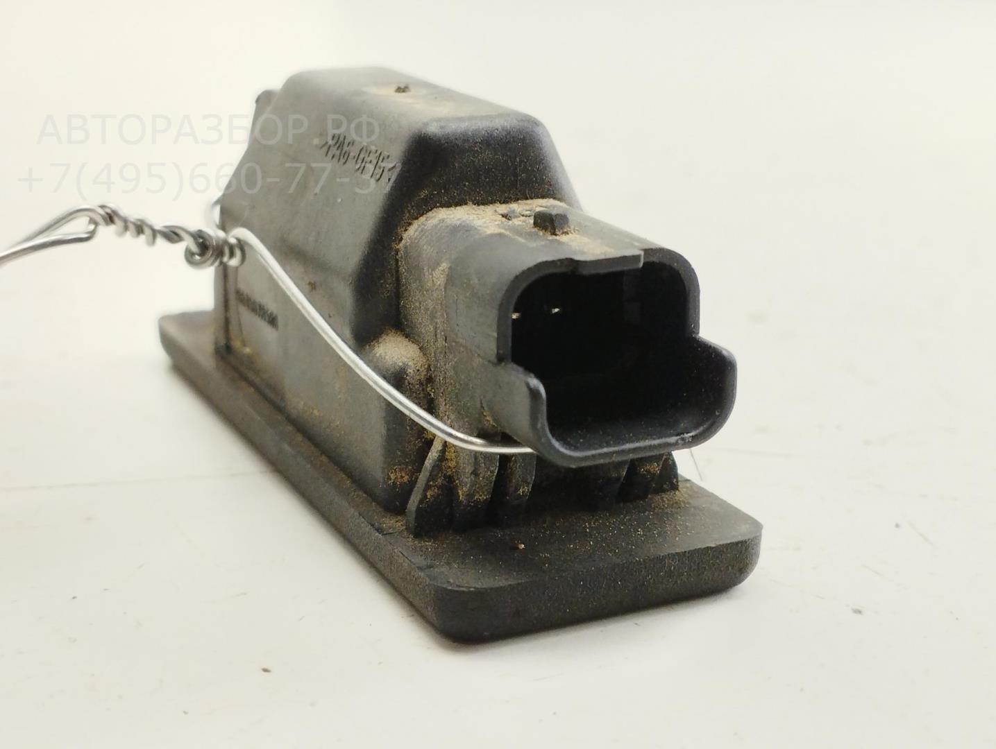 Фонарь подсветки номера