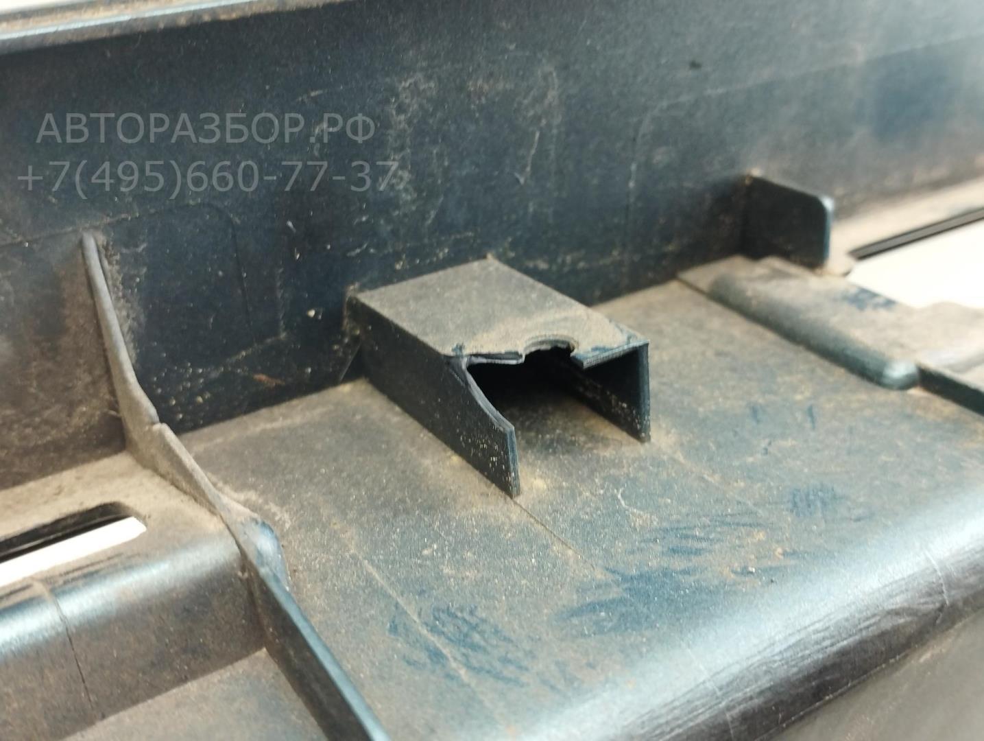 Накладка переднего бампера под номер