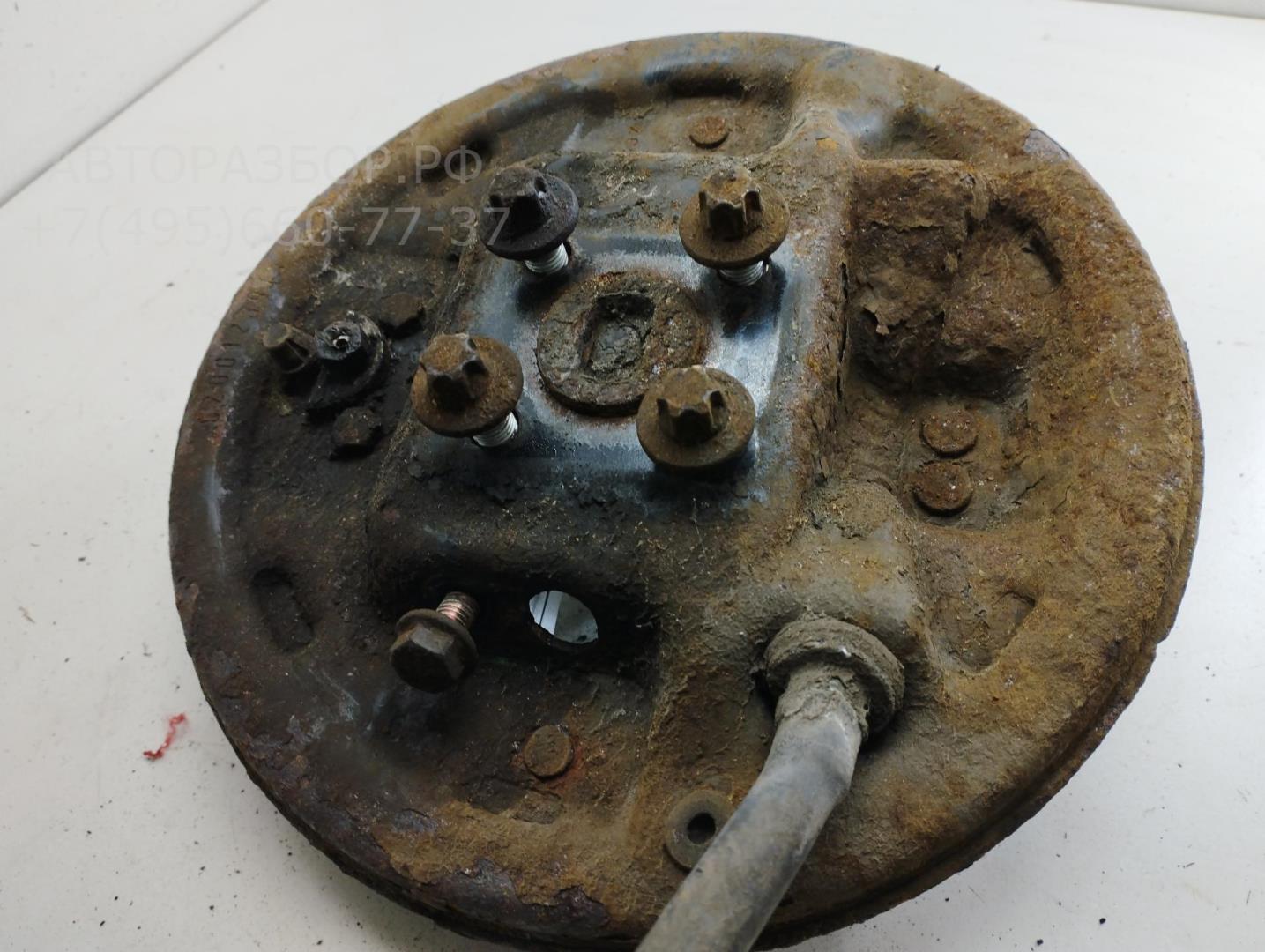 Щит опорный задний правый