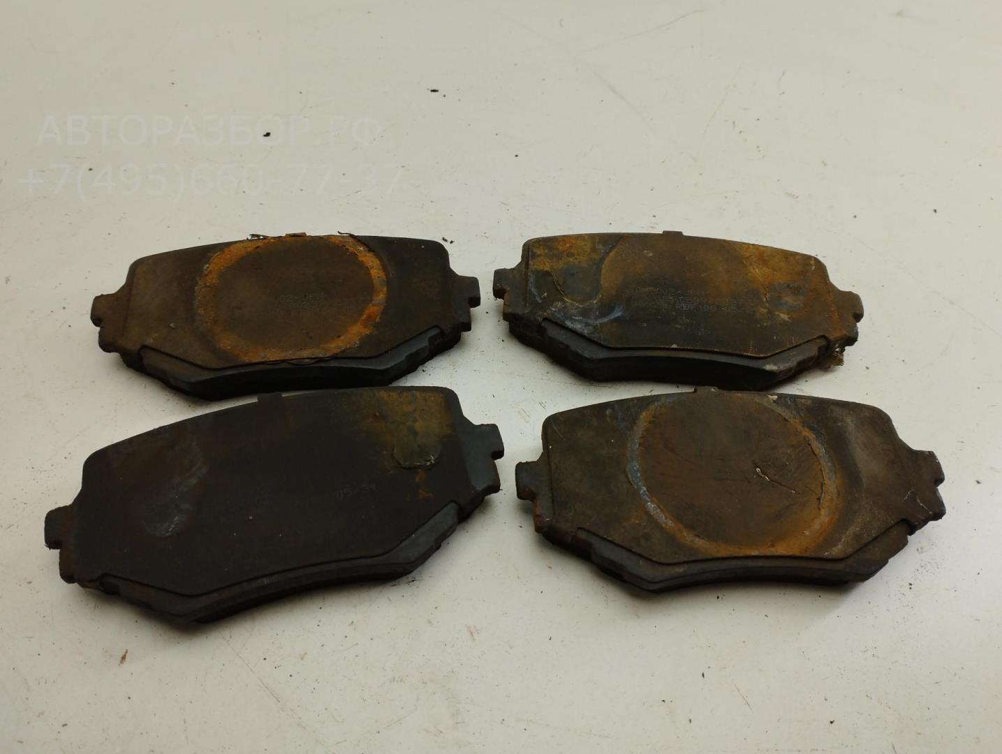 Колодки тормозные передние к-т