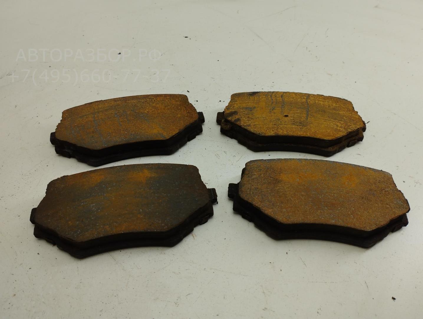 Колодки тормозные передние к-т