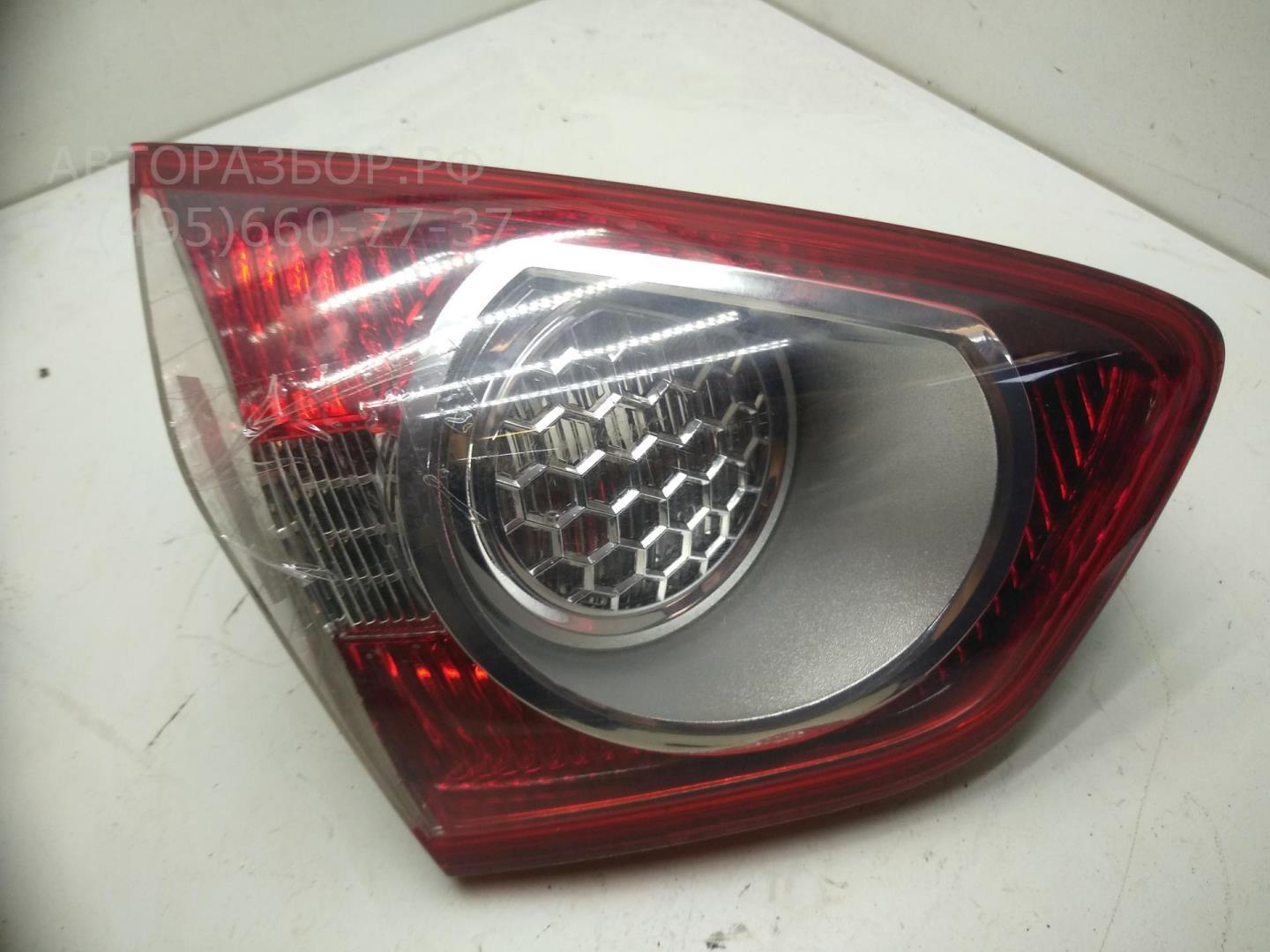 Фонарь задний внутренний левый