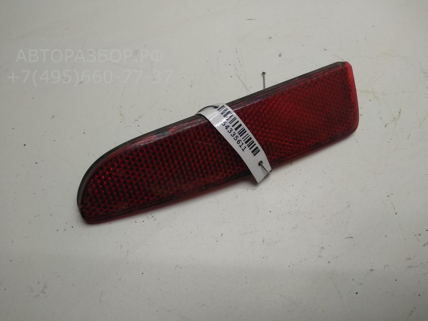 Отражатель в бампер задний правый