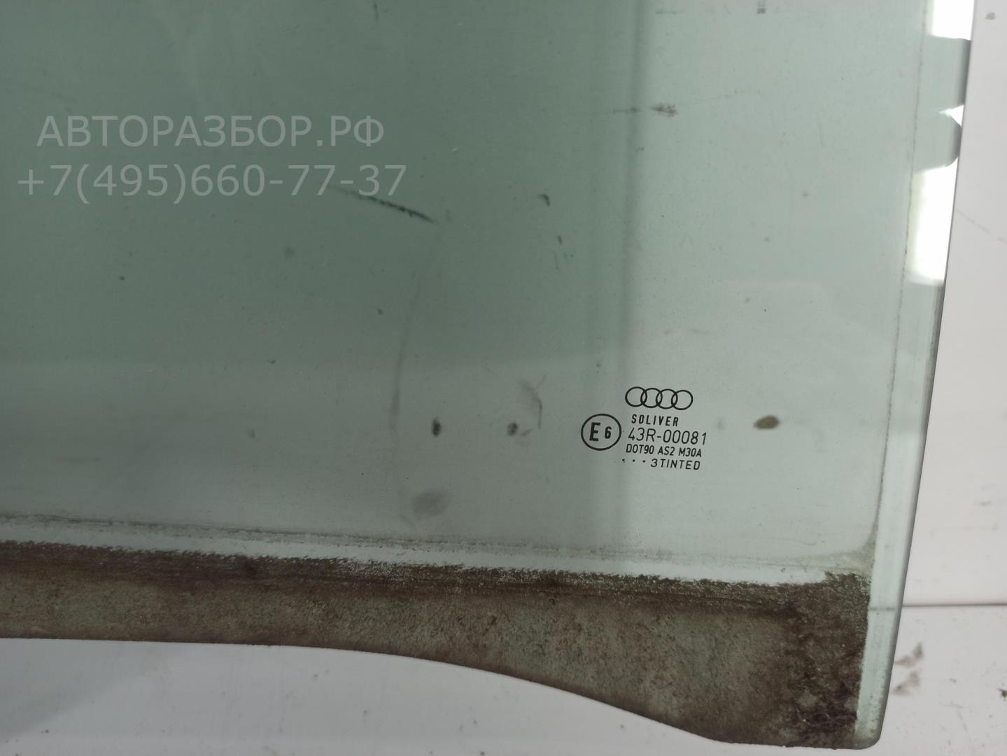 Стекло двери задней правой