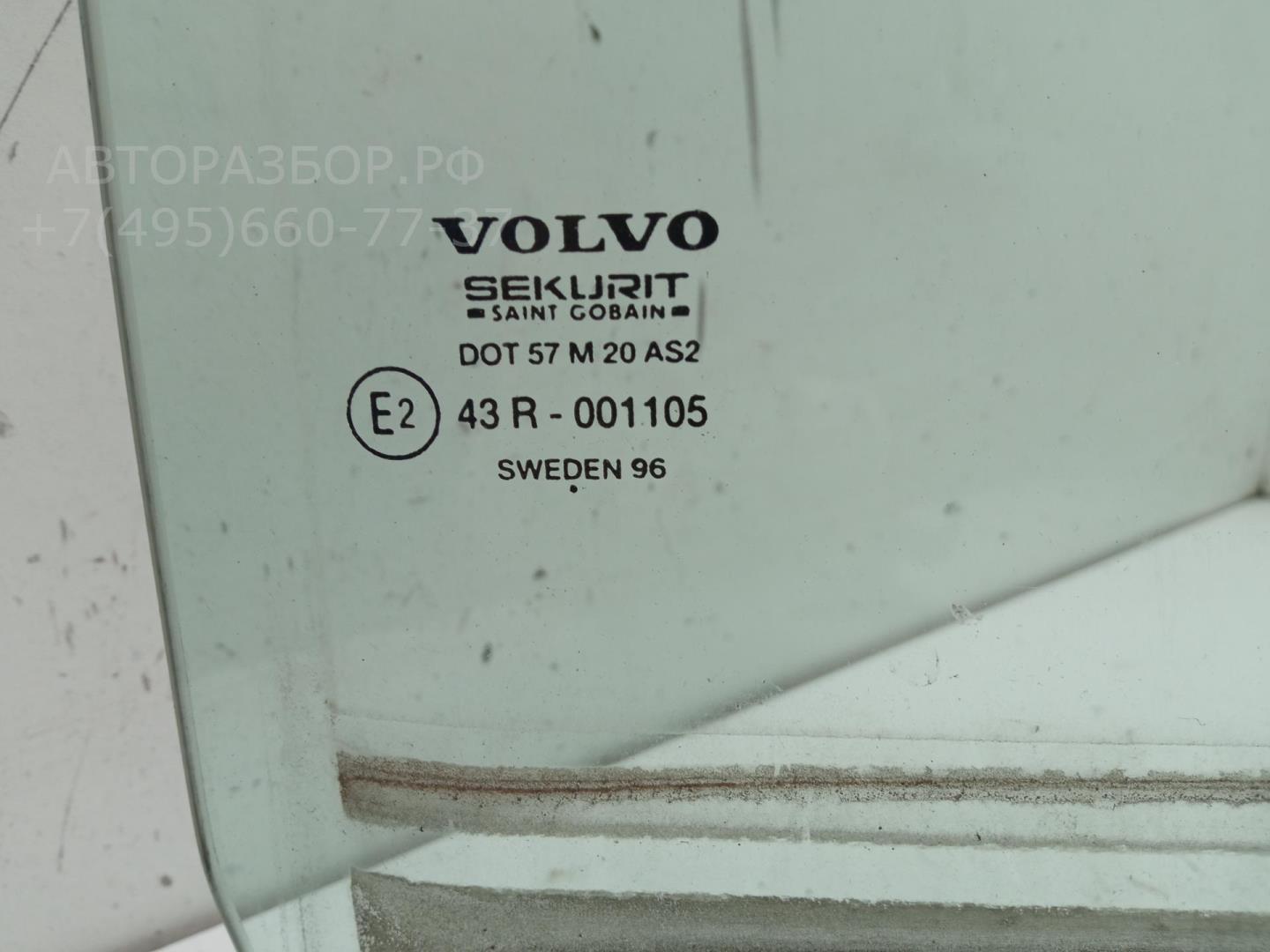 Стекло двери задней правой