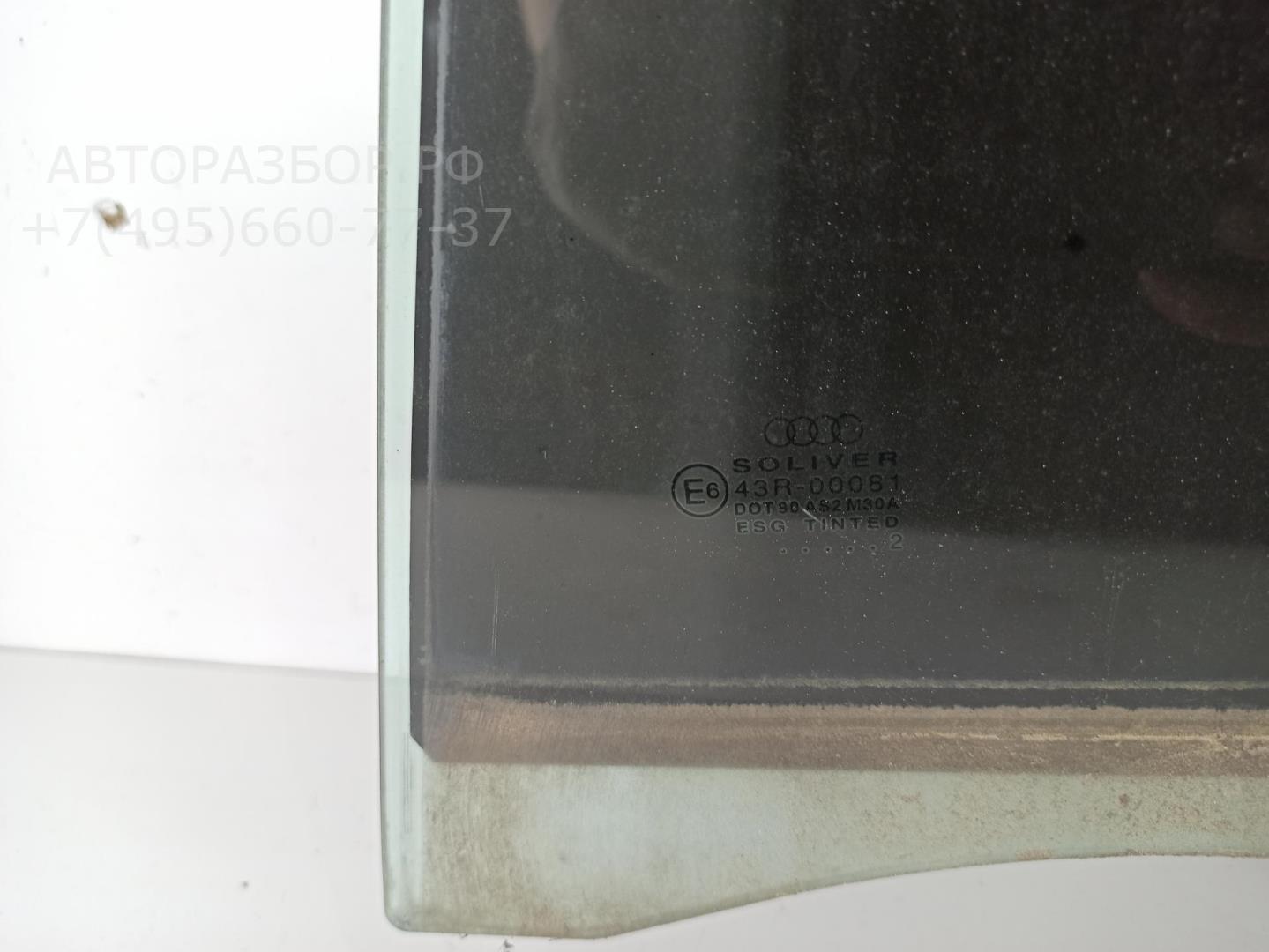 Стекло двери задней левой