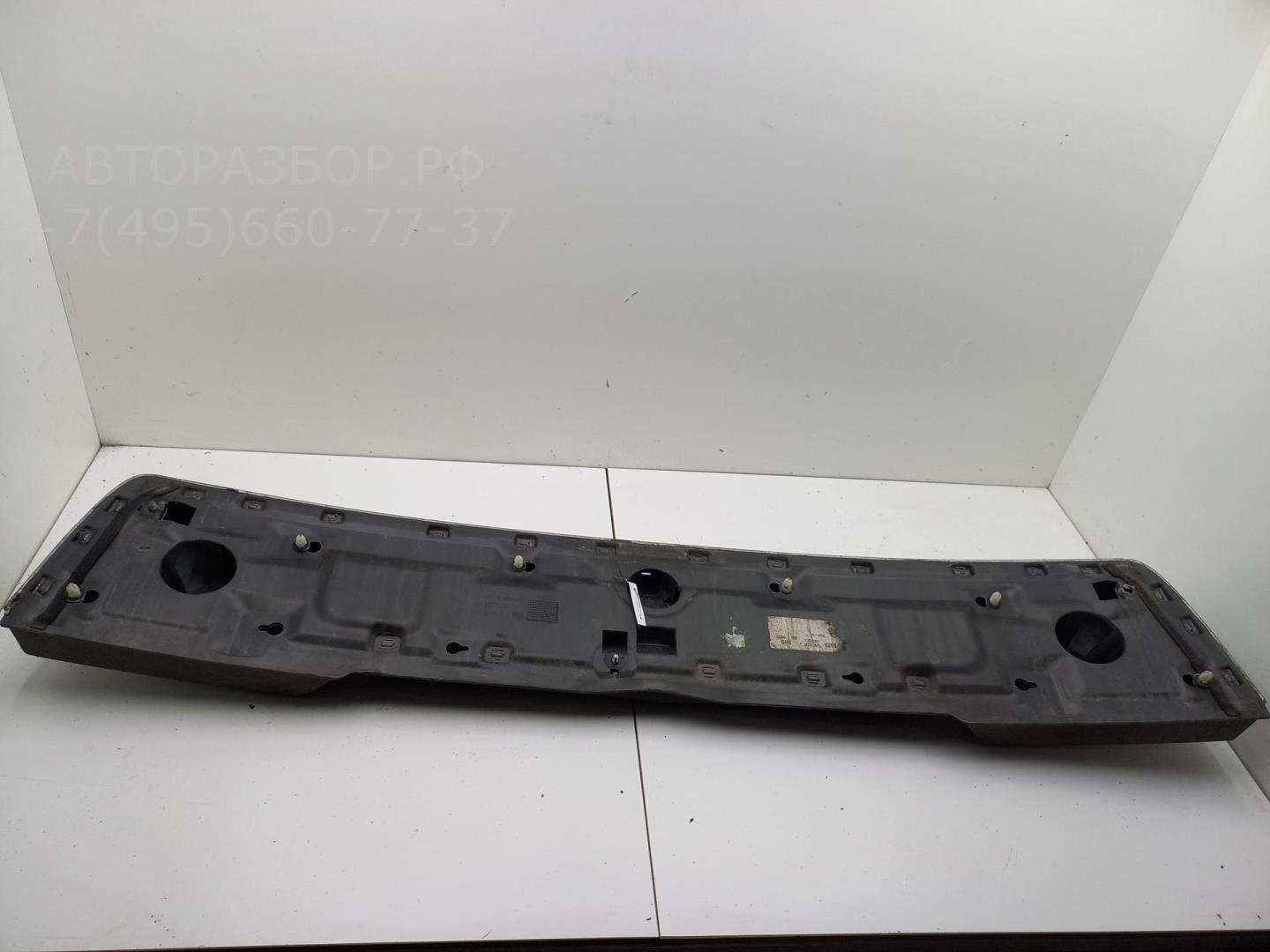 Накладка переднего бампера под номер