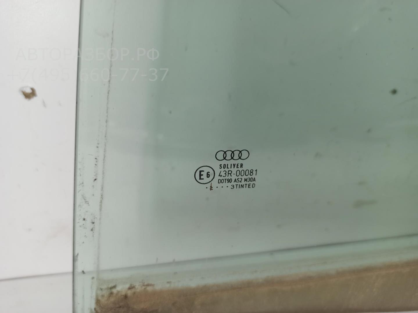 Стекло двери задней левой