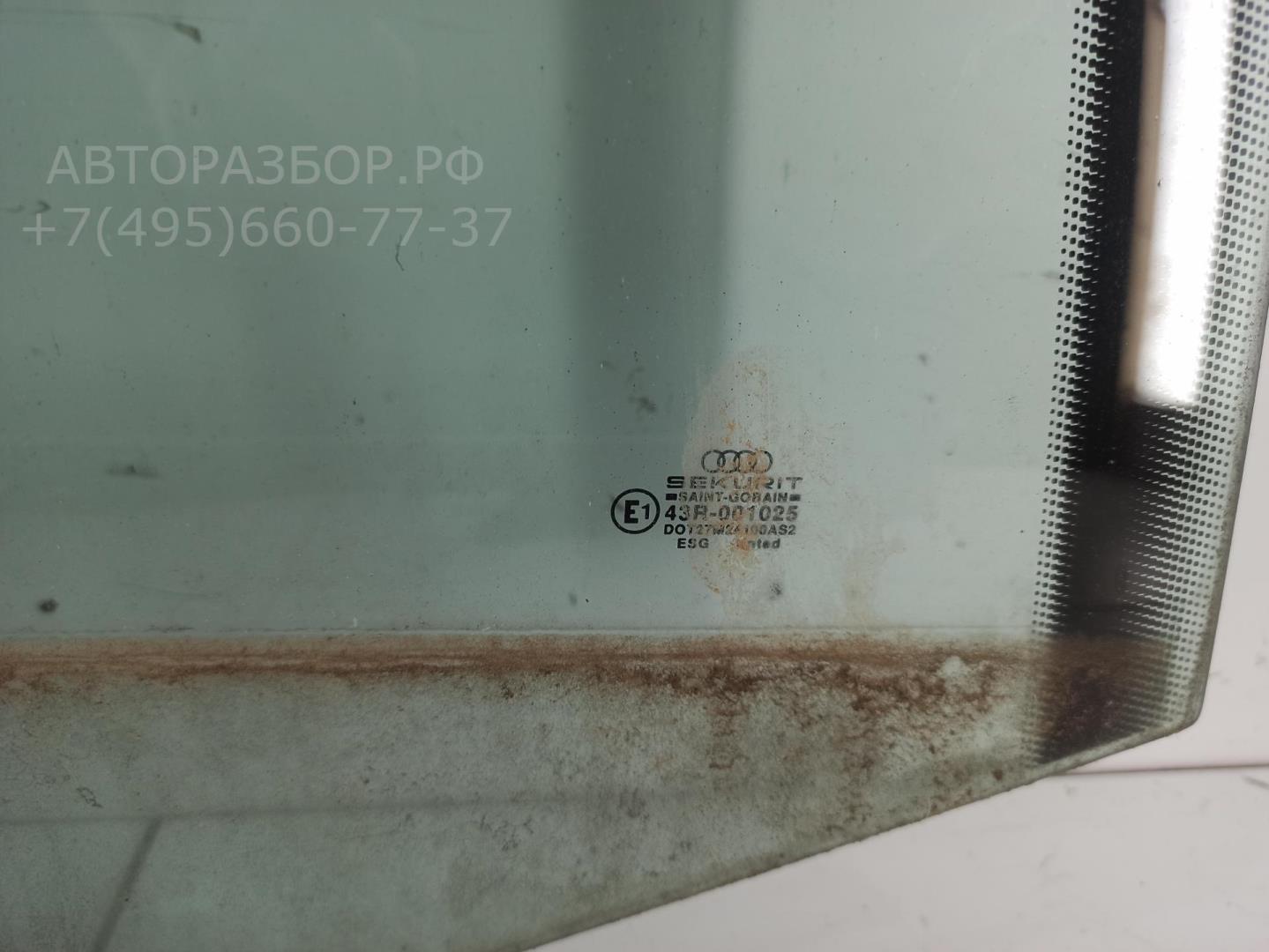 Стекло двери задней правой