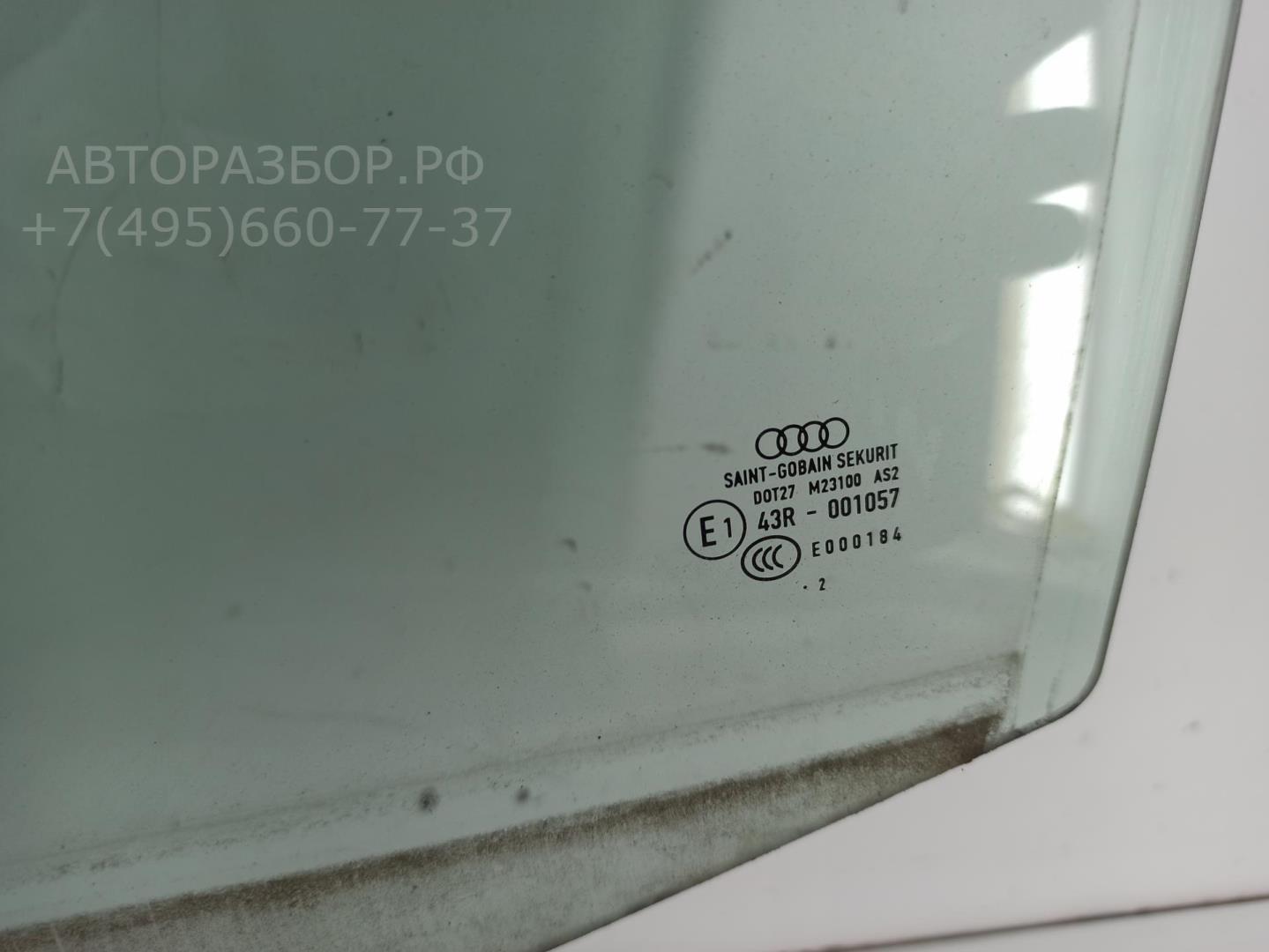 Стекло двери задней левой