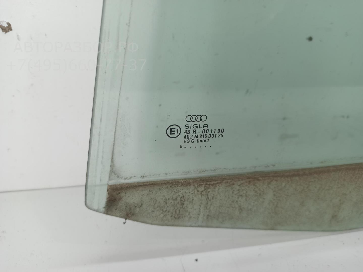 Стекло двери задней левой