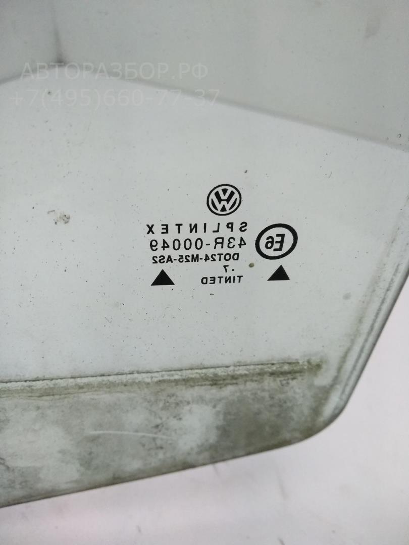 Стекло двери задней правой