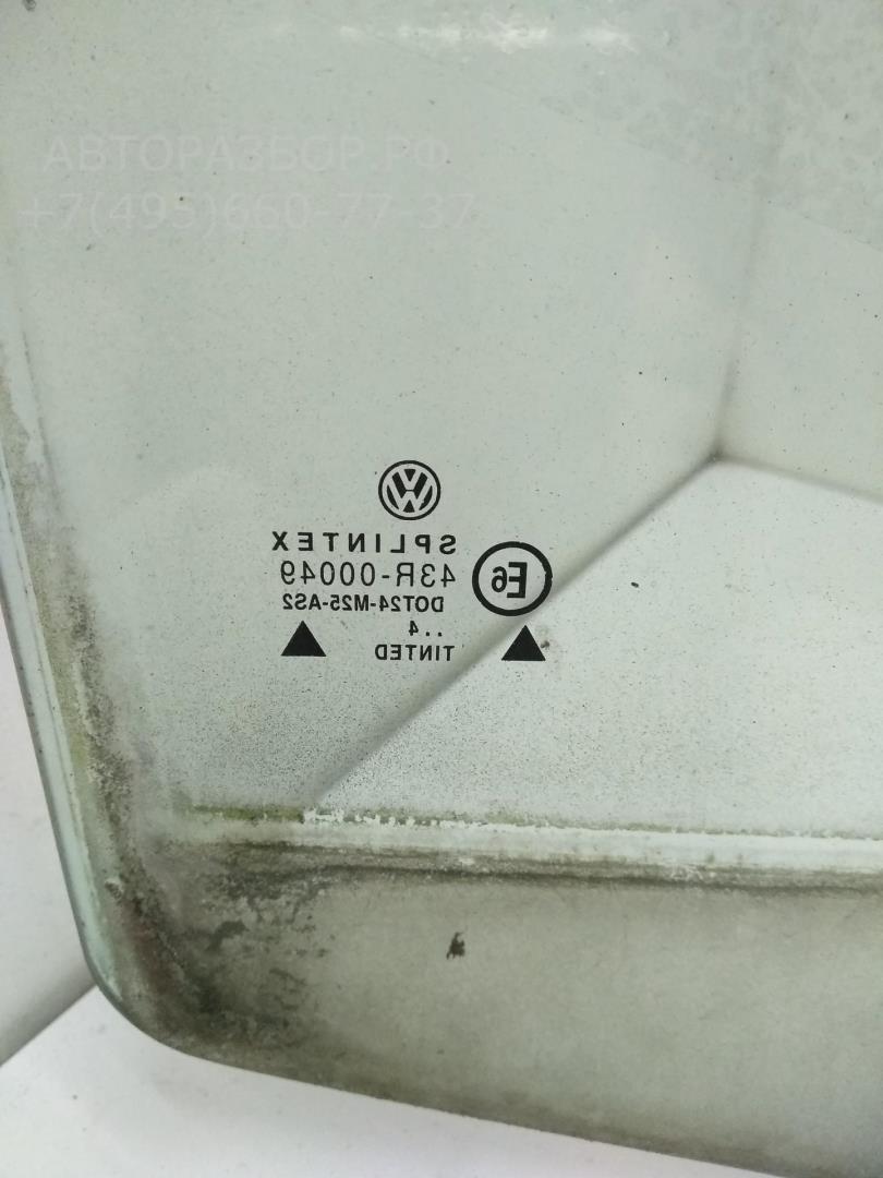 Стекло двери задней левой