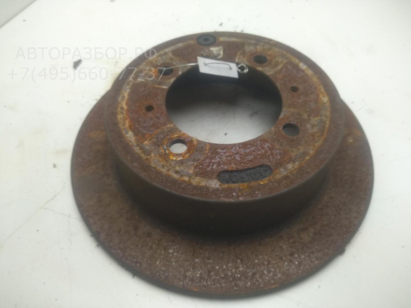 Диск тормозной задний