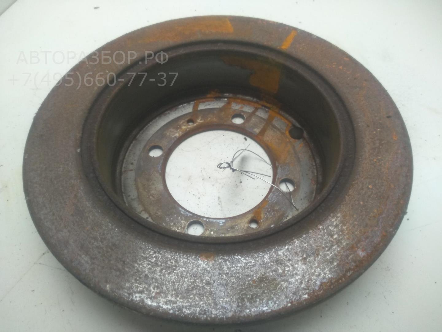 Диск тормозной задний