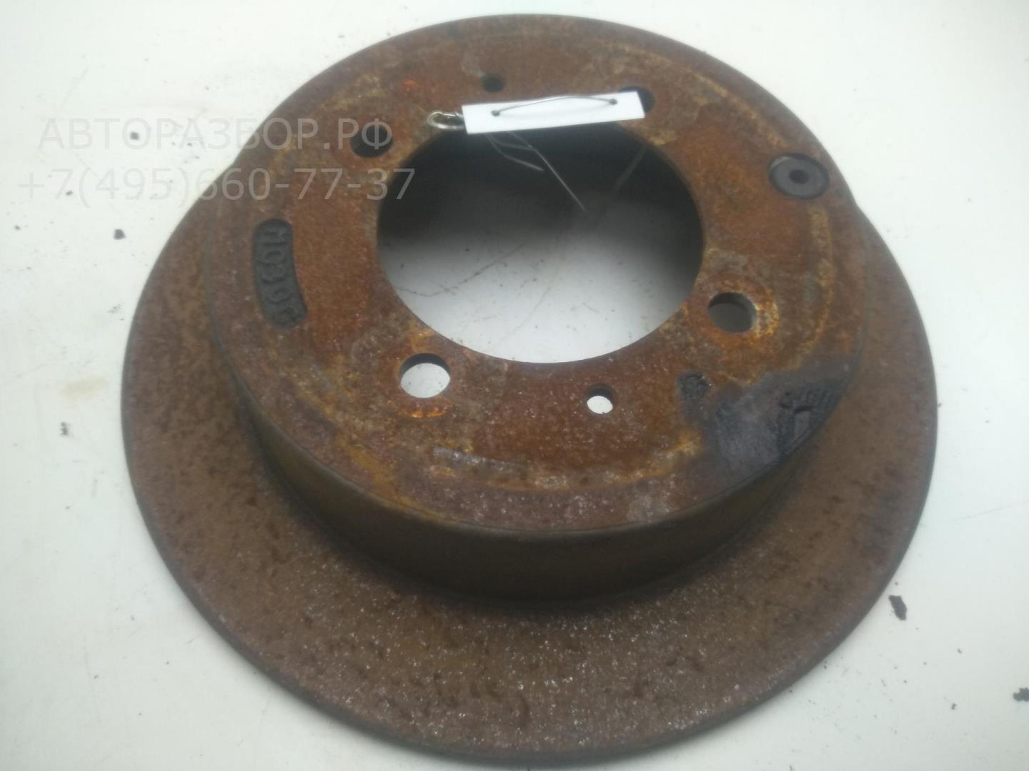 Диск тормозной задний