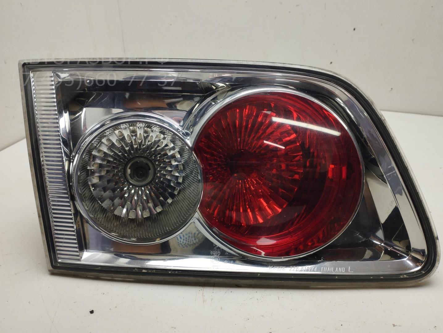 Фонарь задний внутренний левый