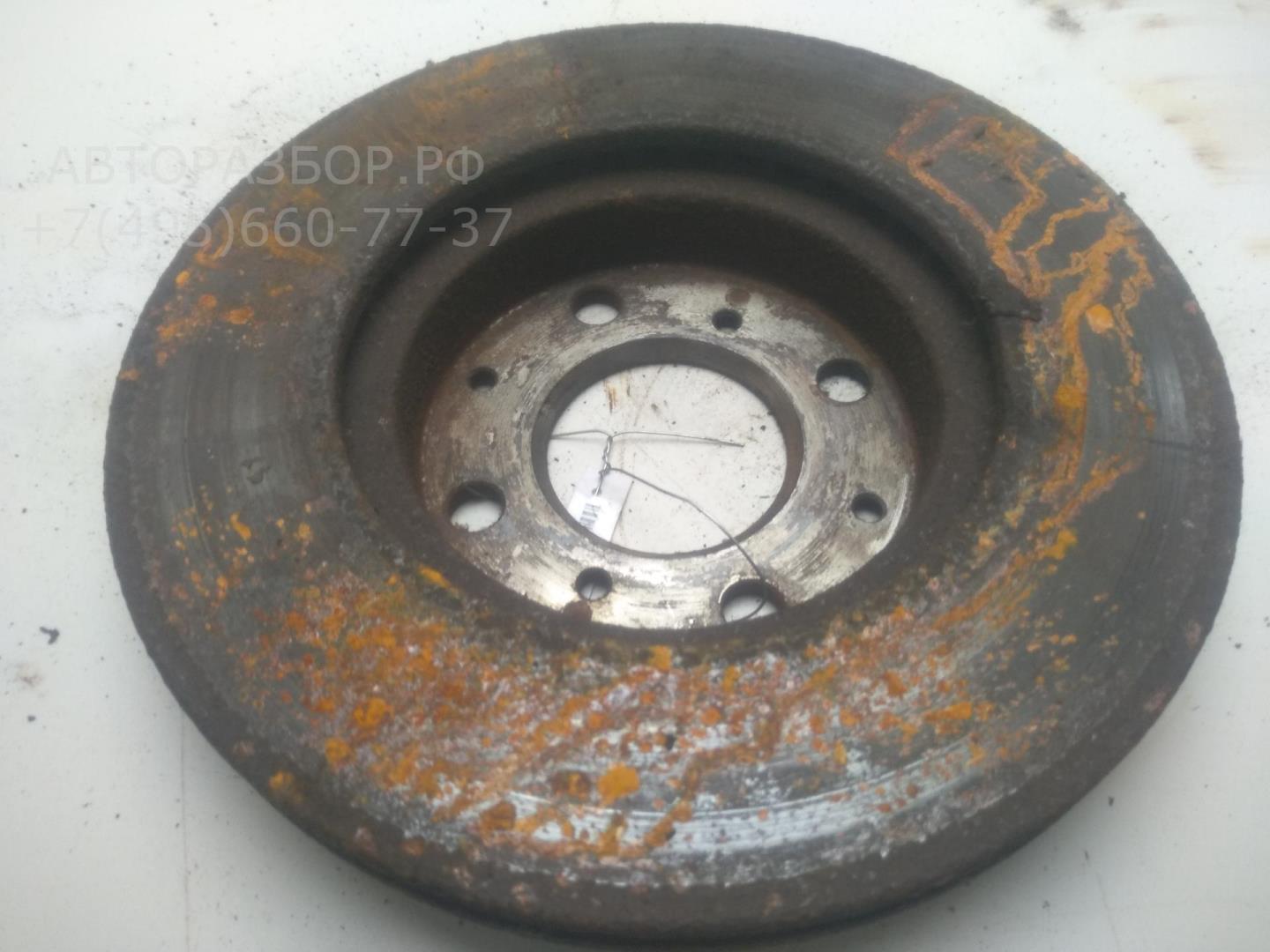 Диск тормозной передний вентилируемый