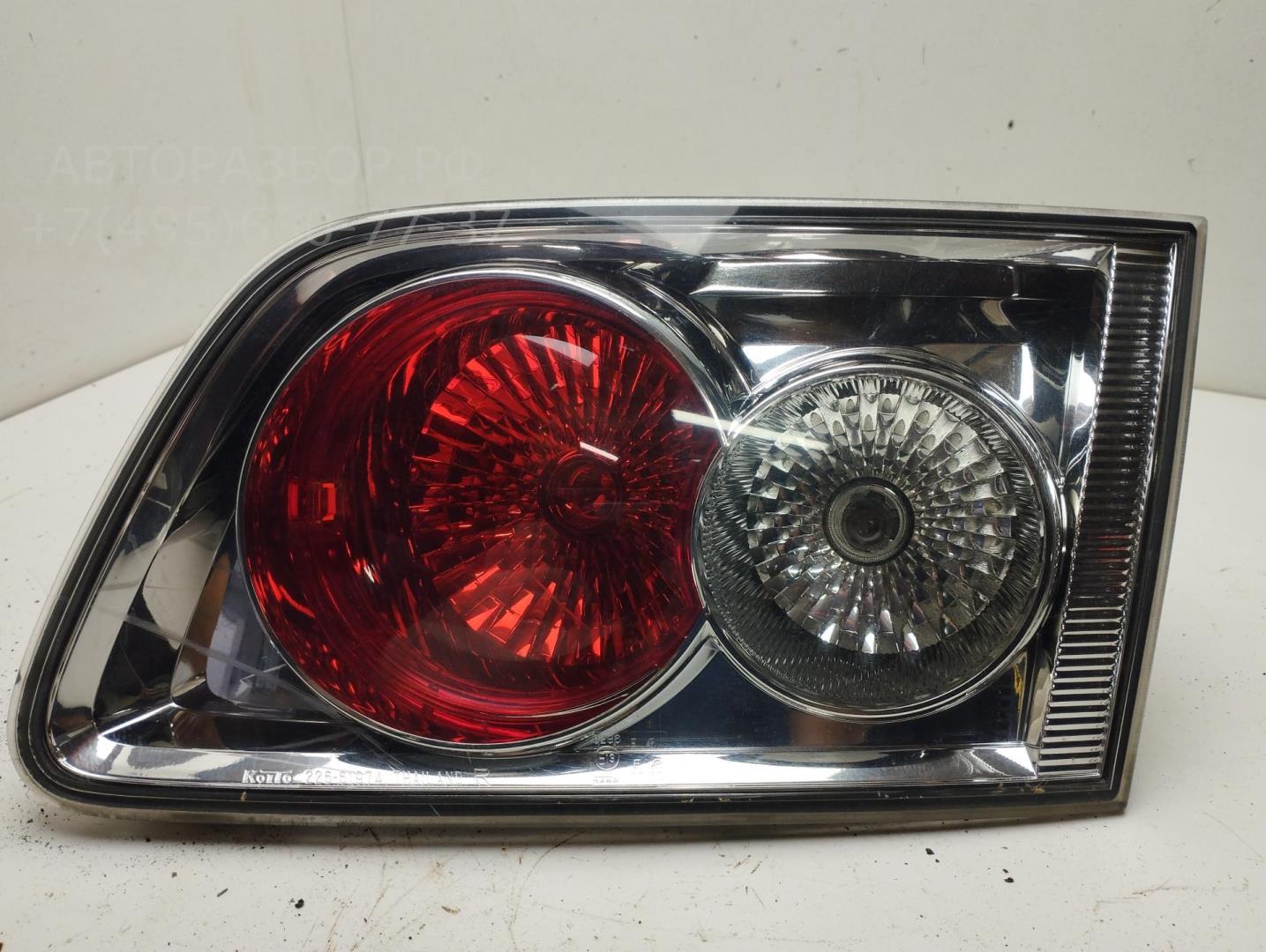 Фонарь задний внутренний правый
