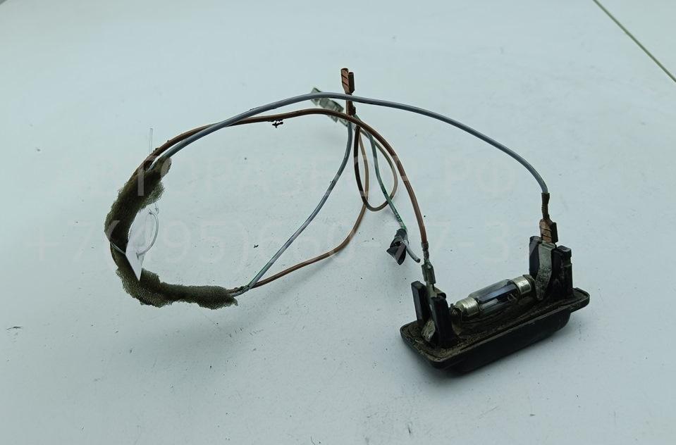 Фонарь подсветки номера