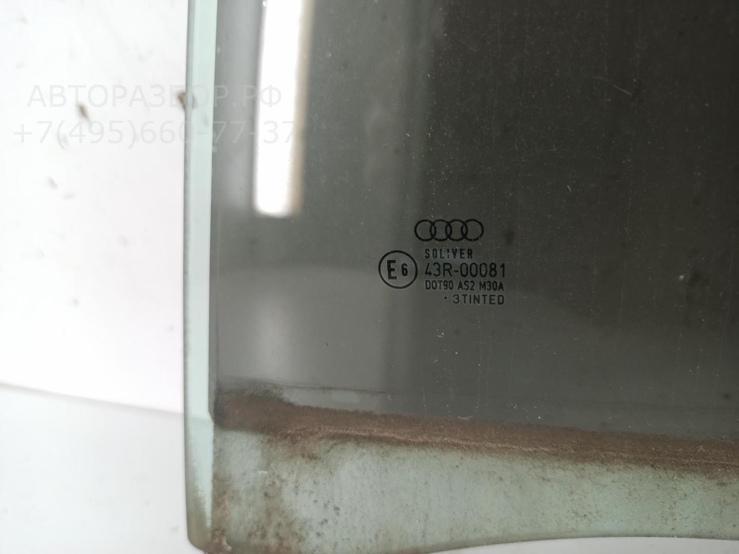 Стекло двери задней левой