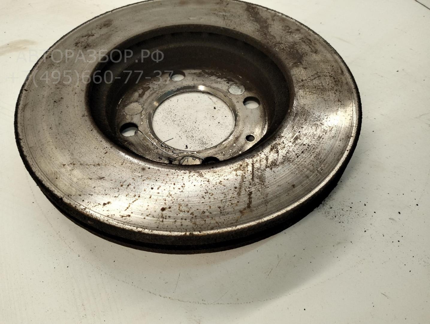 Диск тормозной передний вентилируемый