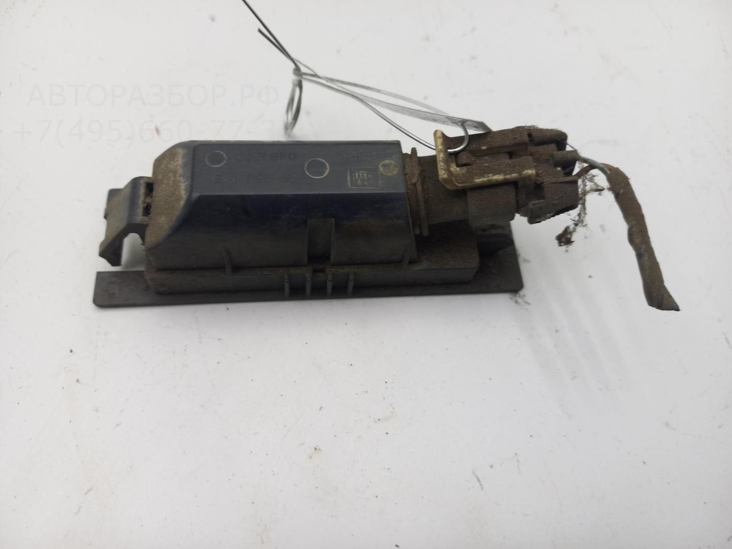 Фонарь подсветки номера