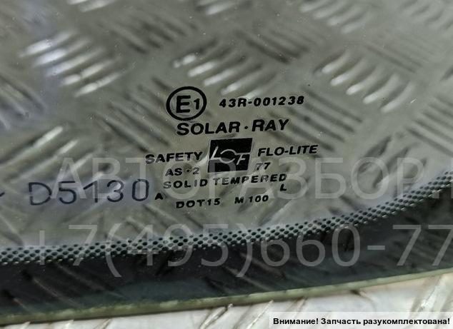 Стекло кузовное глухое левое