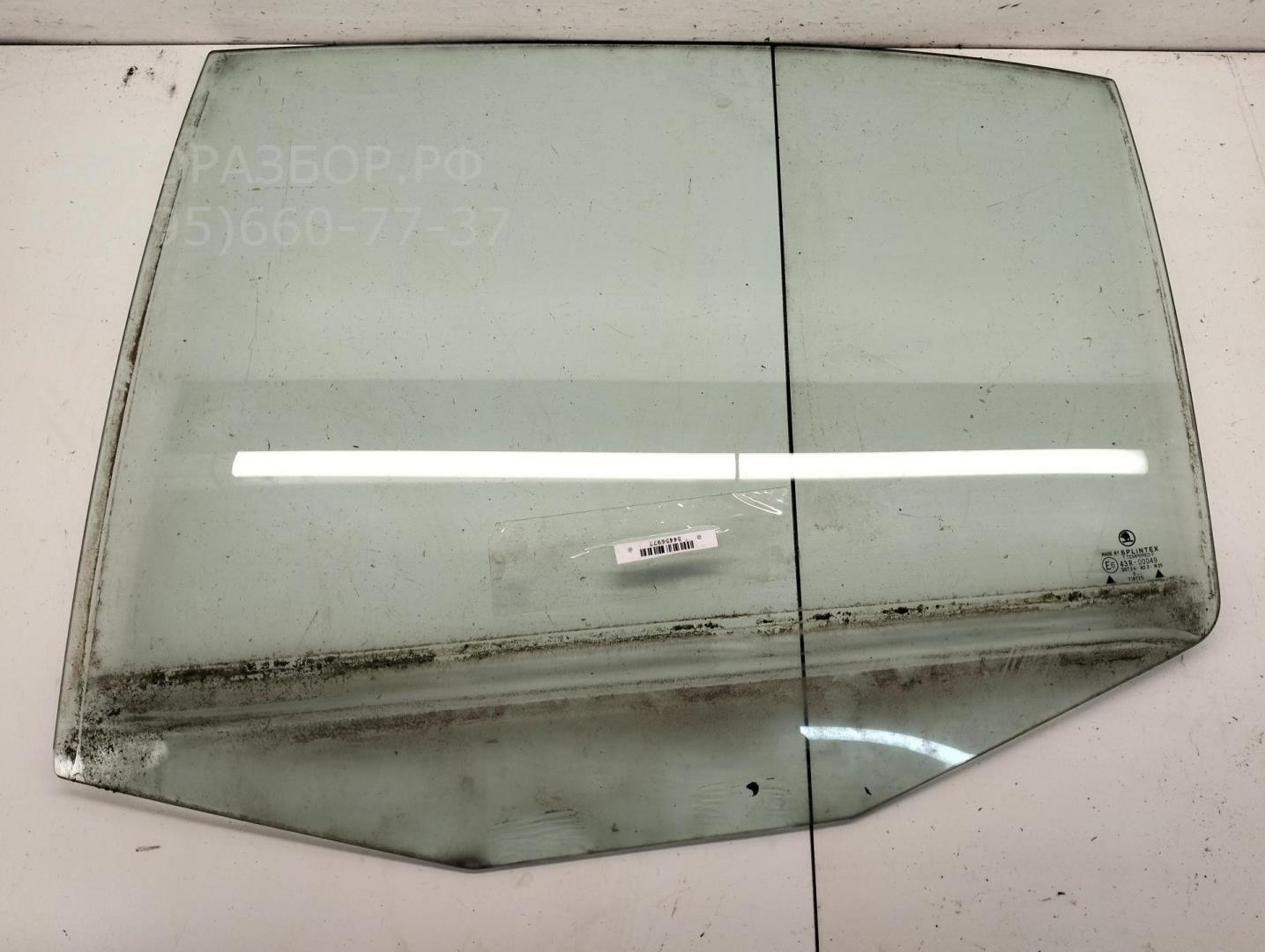 Стекло двери задней левой