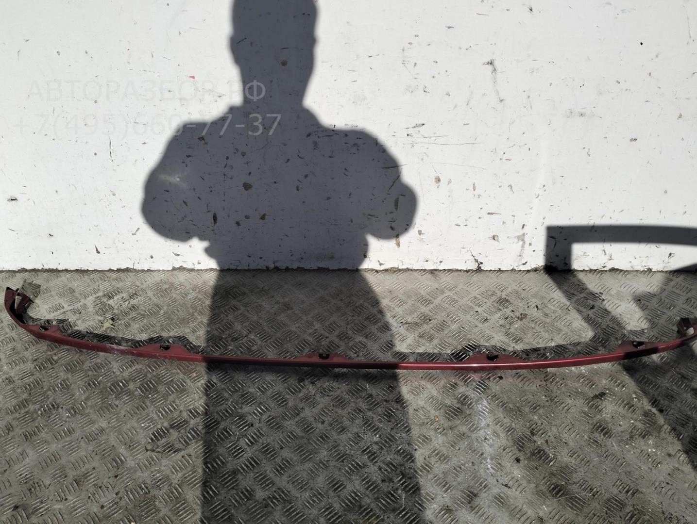 Планка под фару левая