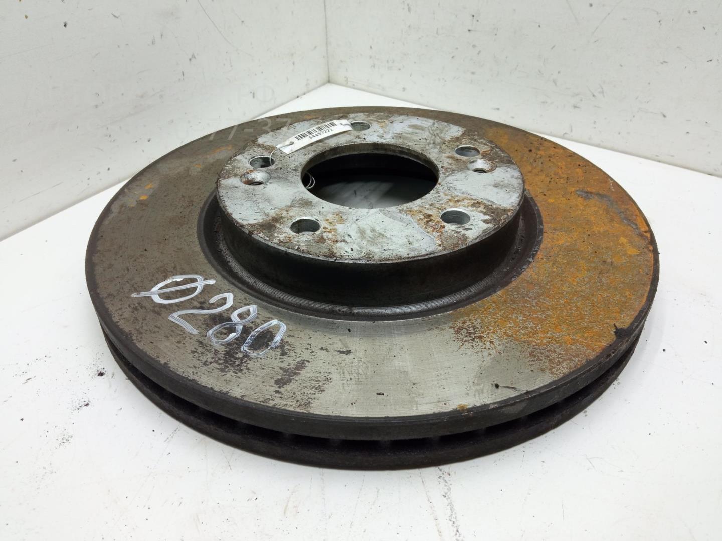 Диск тормозной передний вентилируемый