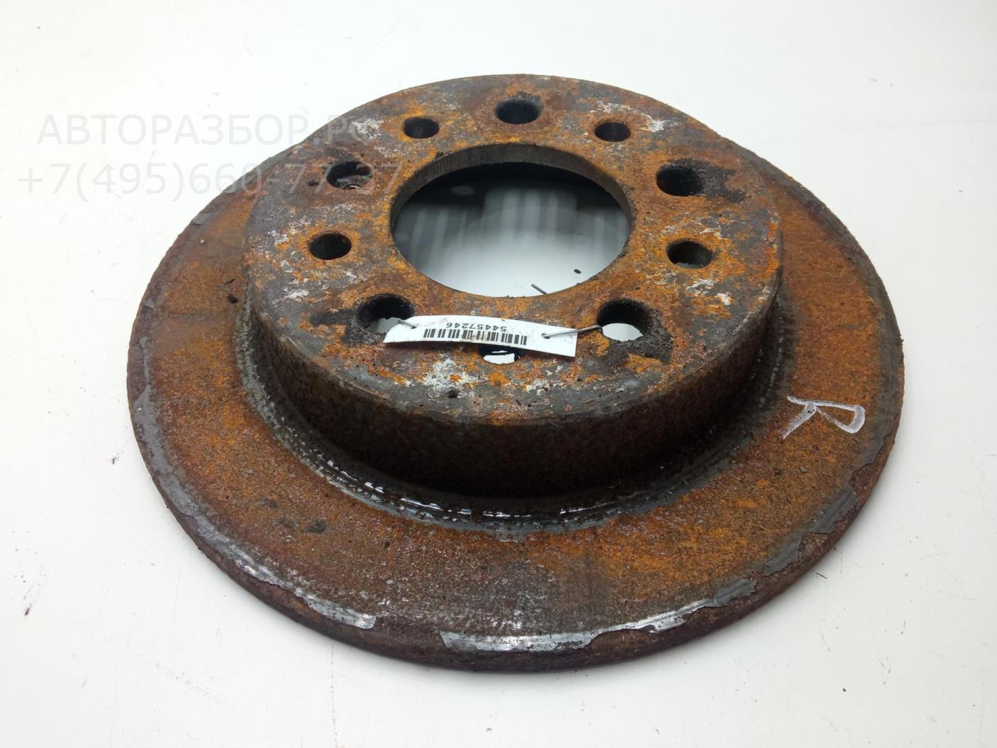 Диск тормозной задний