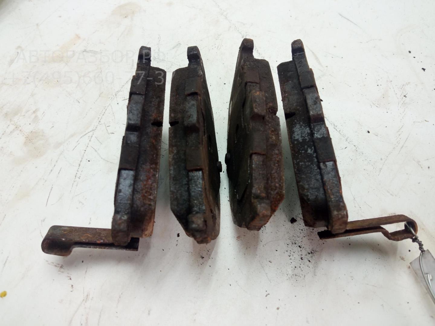 Колодки тормозные задние дисковые к-т