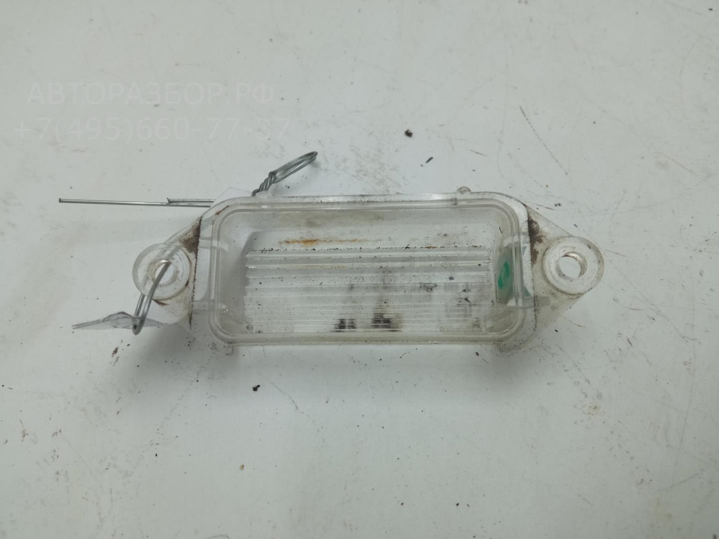 Фонарь подсветки номера