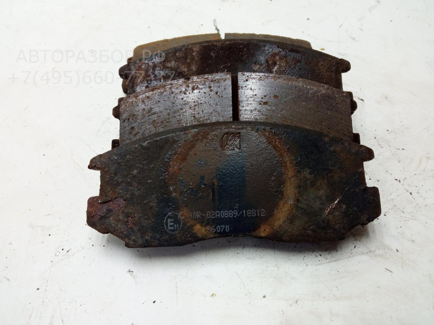 Колодки тормозные передние к-т